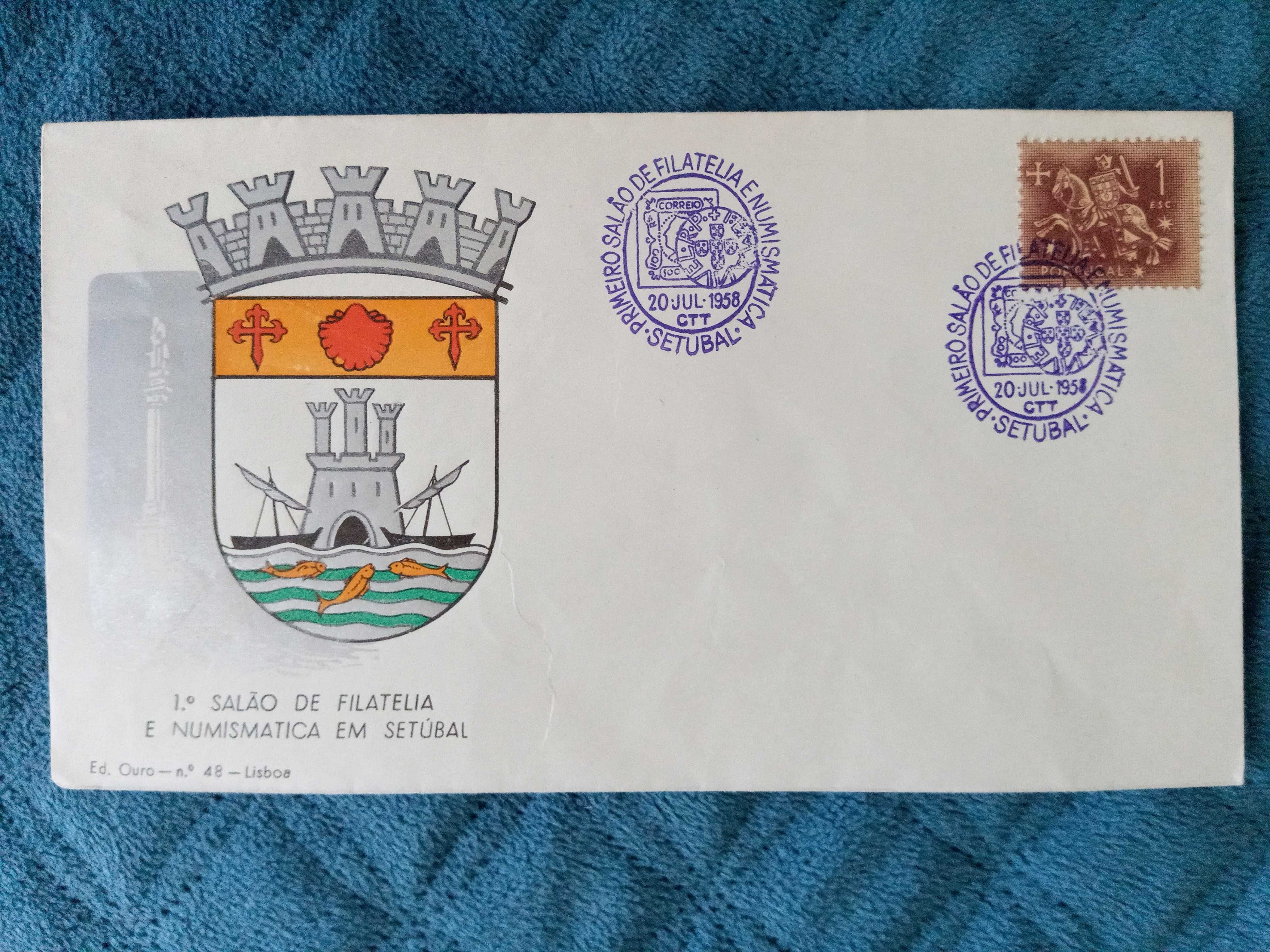Colessionismo, envelope com selo muito antigo.