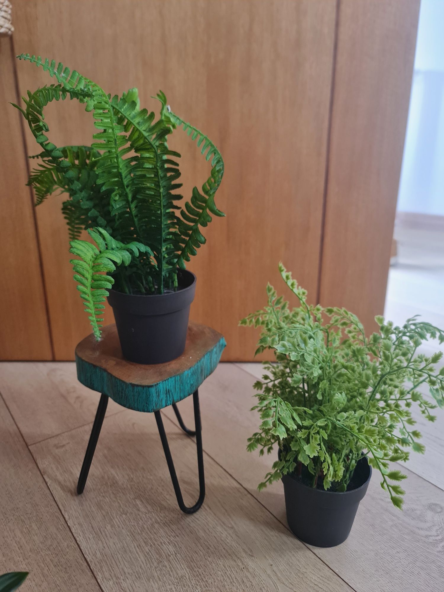 Plantas artificiais e decoração