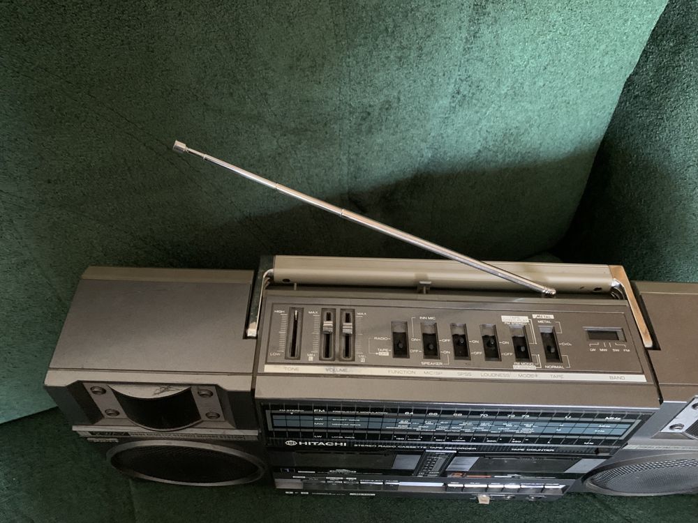 Hitachi trk-w55k магнитола магнитофон