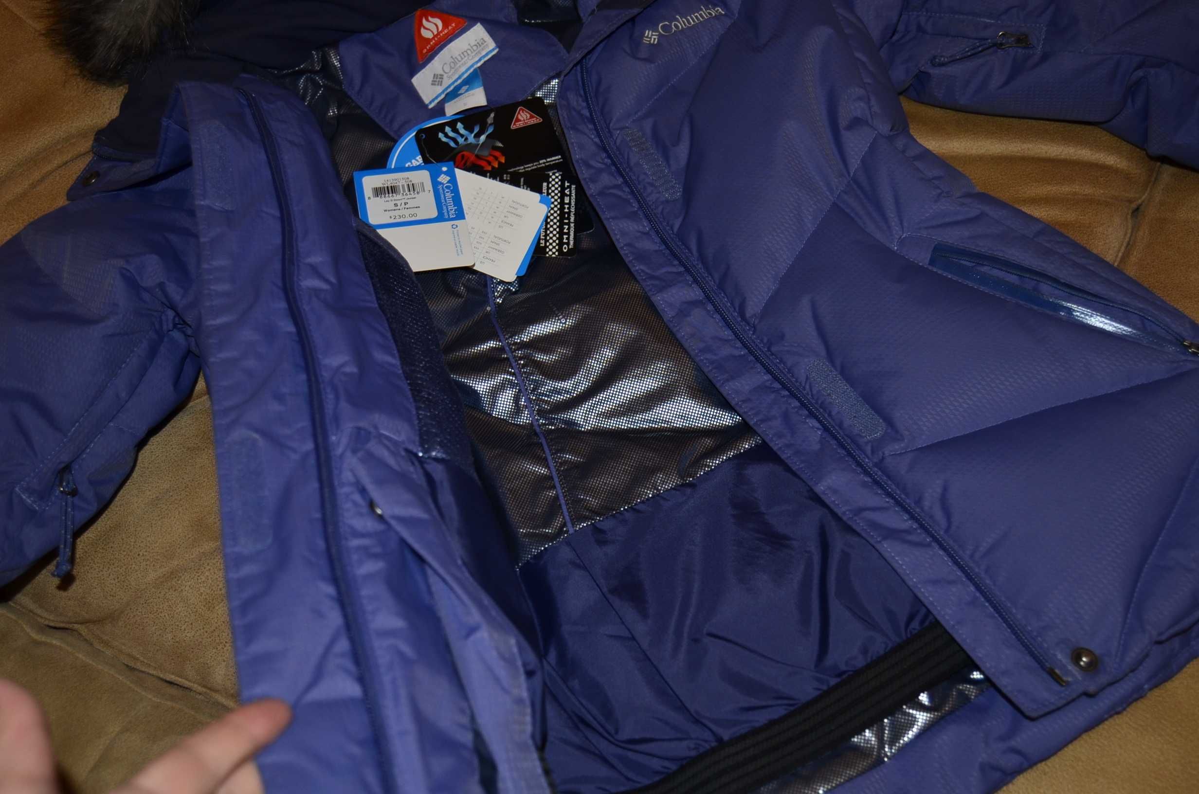 Куртка пухова жіноча Columbia Lay D Down™ II Jacket W голубого цвета