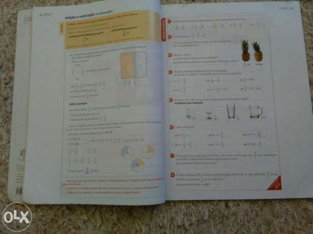 Manual escolar"Matemática" vol. 2 da disciplina de Matemática do 5°ano