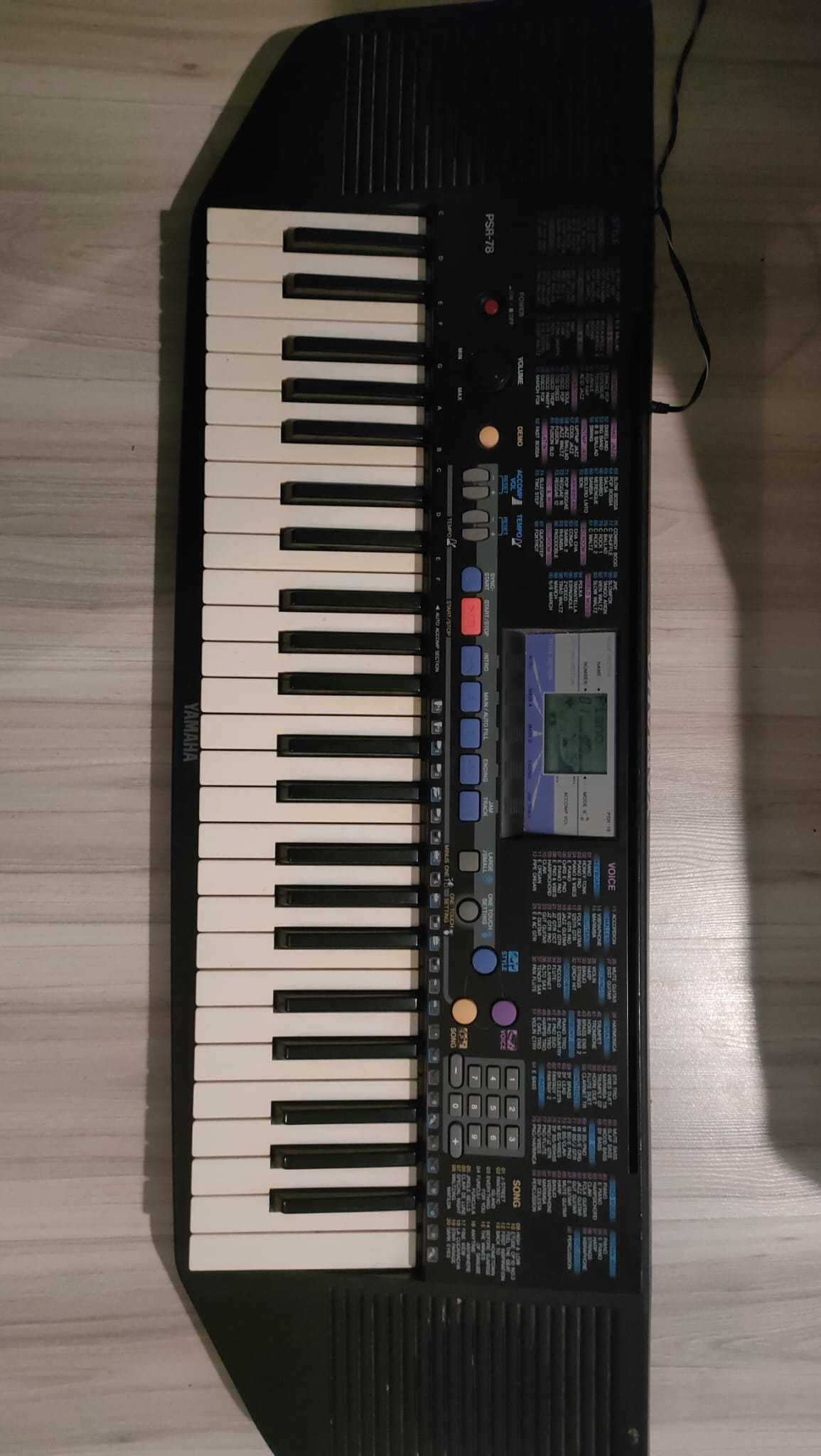 Keyboard  YAMAHA  PSR-78