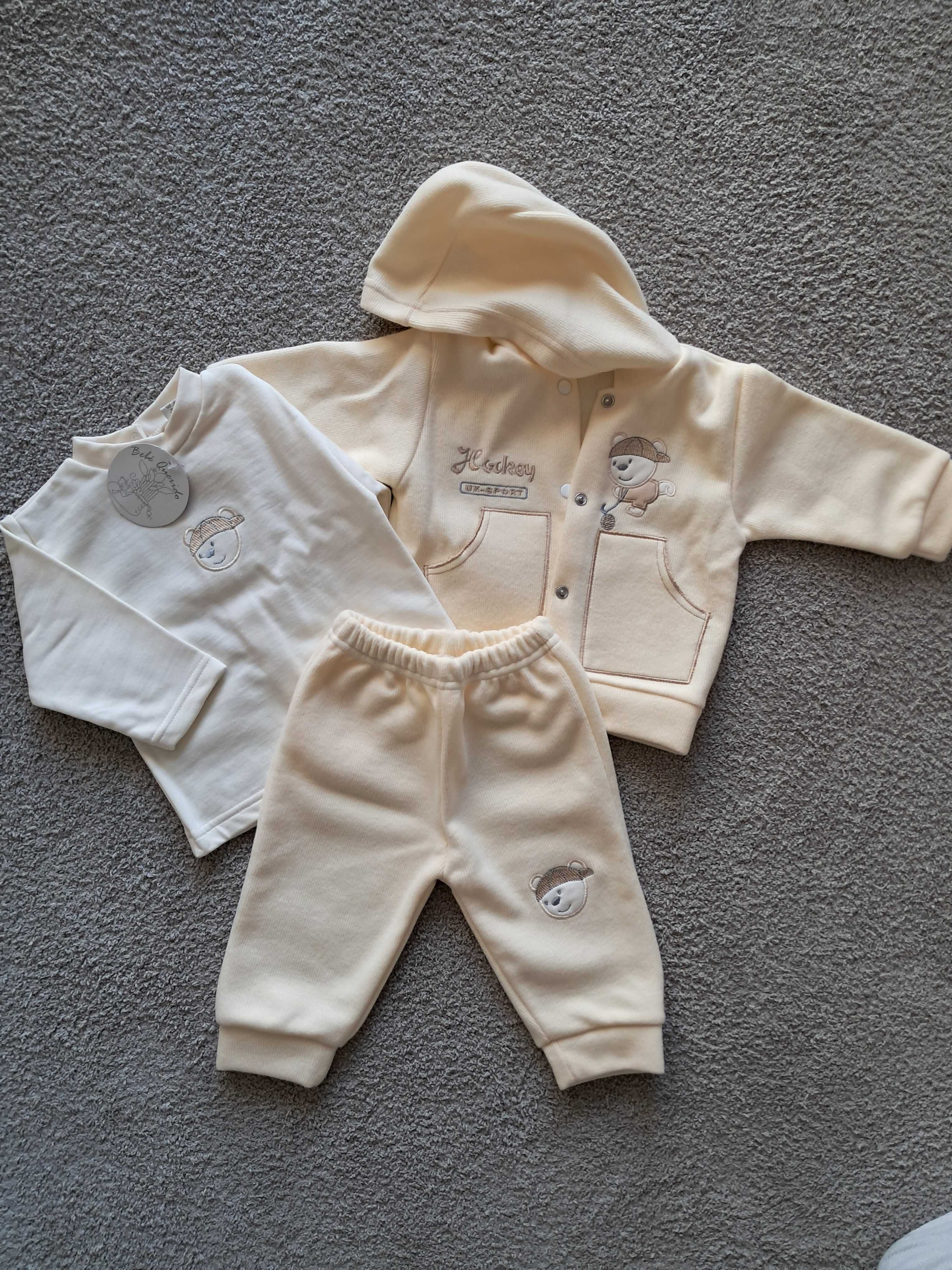 Conjunto de 3 peças do Bebé Querido - 6meses - NOVO