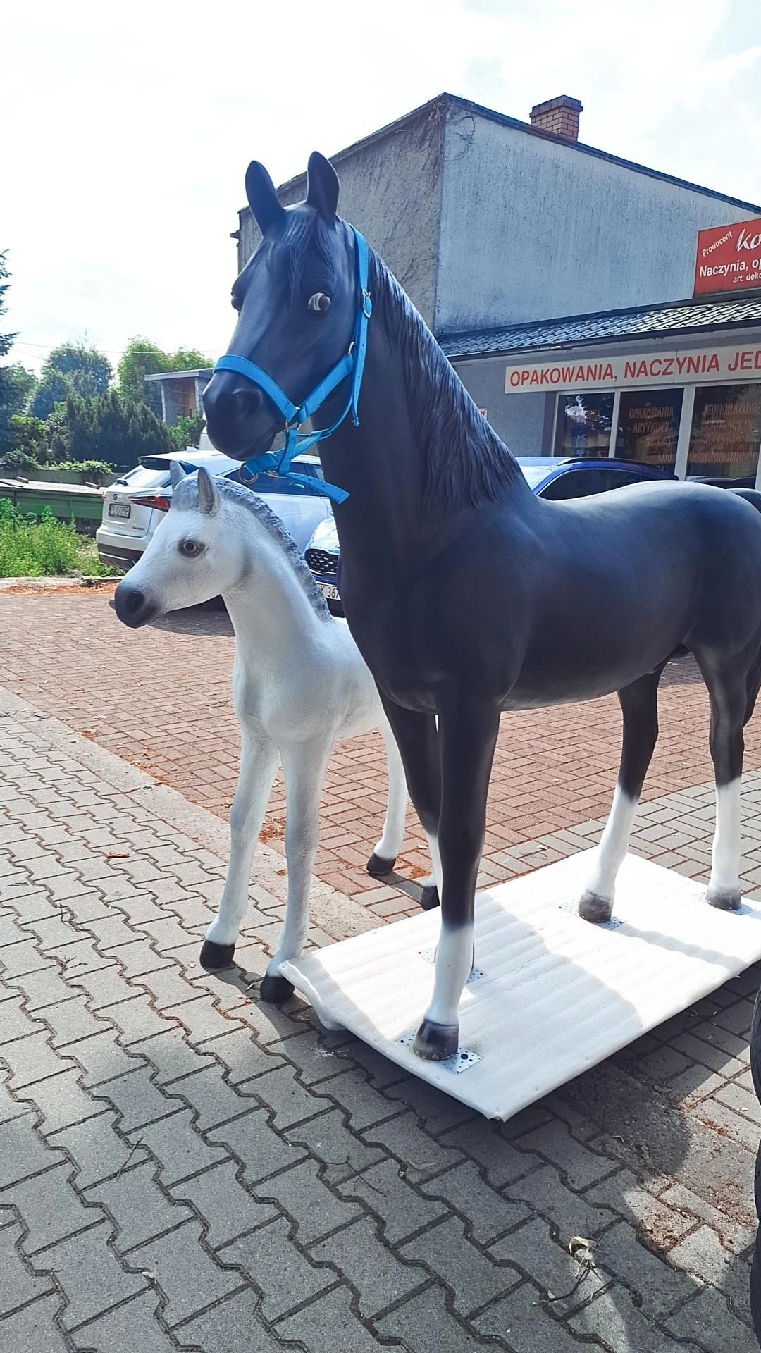 Figura koń ogrodowa
