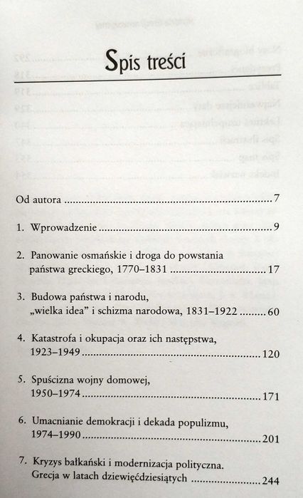 Historia Grecji nowożytnej, Richard Clogg, jak nowa! UNIKAT!