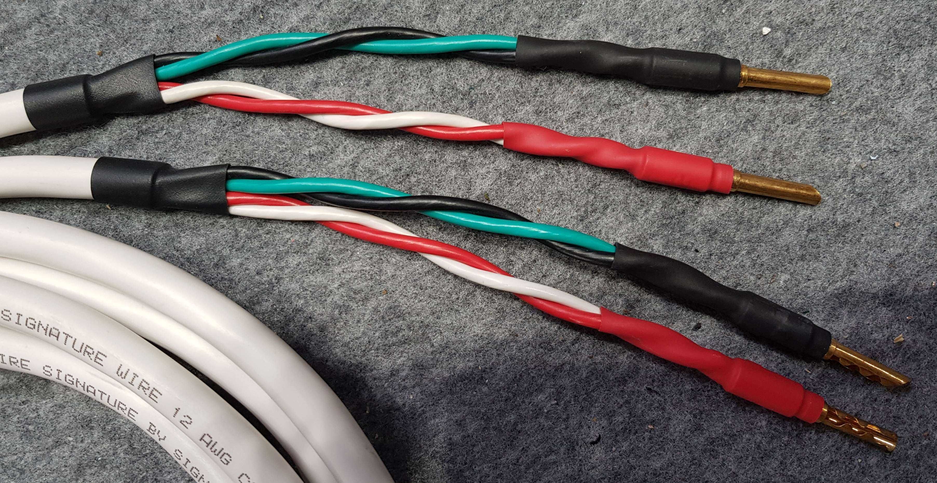 Kabel głośnikowy WW Wire Signature 2x2,5m