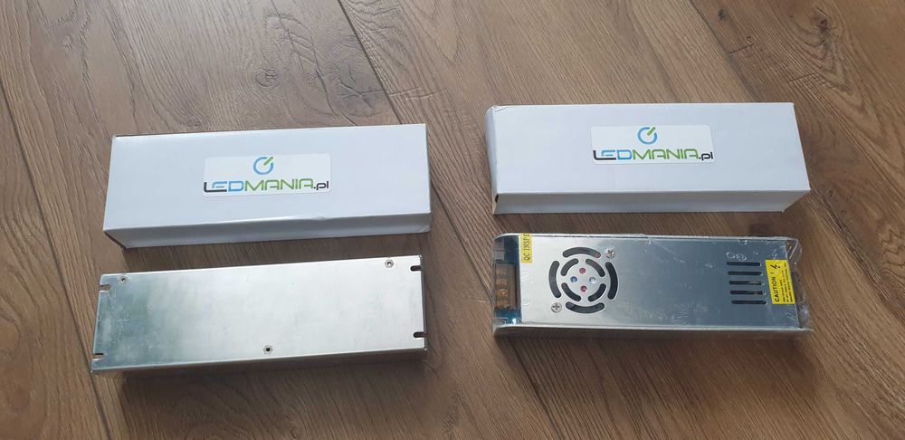 Nowe. Zasilacz LED modułowy ADLS-360-12 ADLER. Dwie sztuki