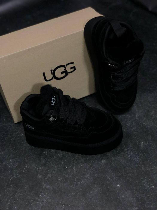 Кроссовки UGG Lowmel Australia Угг овчина, натуральный замш Уггі Угі