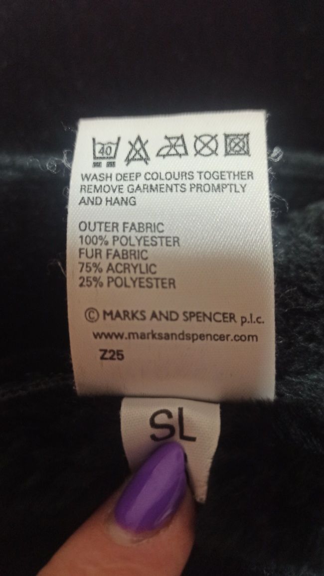 Женское укороченное пальто бренда Marks & Spencer