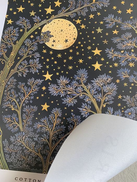 Gobelin na płótnie/Obrazek/William Morris/Full Moon