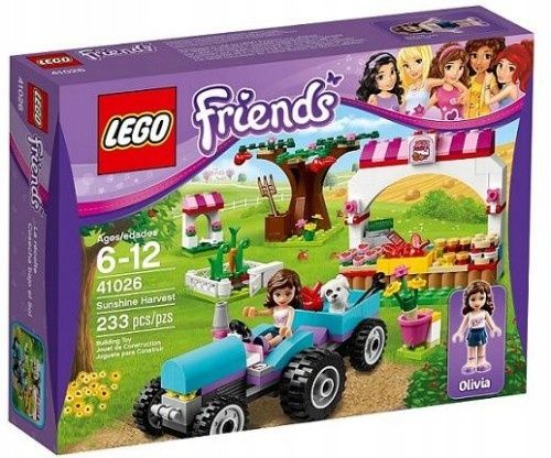 Klocki LEGO Friends Owocowe zbiory 41026 - kompletny zestaw!