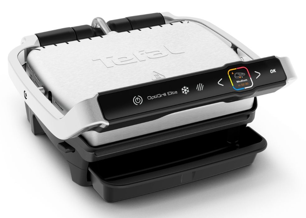 Электрогриль Tefal OptiGrill Elite GC750, GC750D30, GC750D12