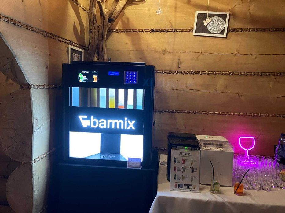BARMIX wynajem - Mobilny Drinkomat - Automatyczny Barman na Twój event