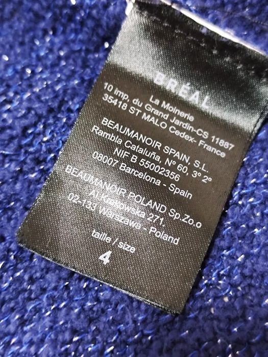 Casaco rendado sem botões para Mulher - Bréal (Tam. L)