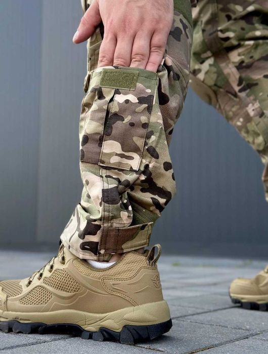 Тактичні штани мультикам з наколінниками Han Wild G2 бойові штани ЗСУ