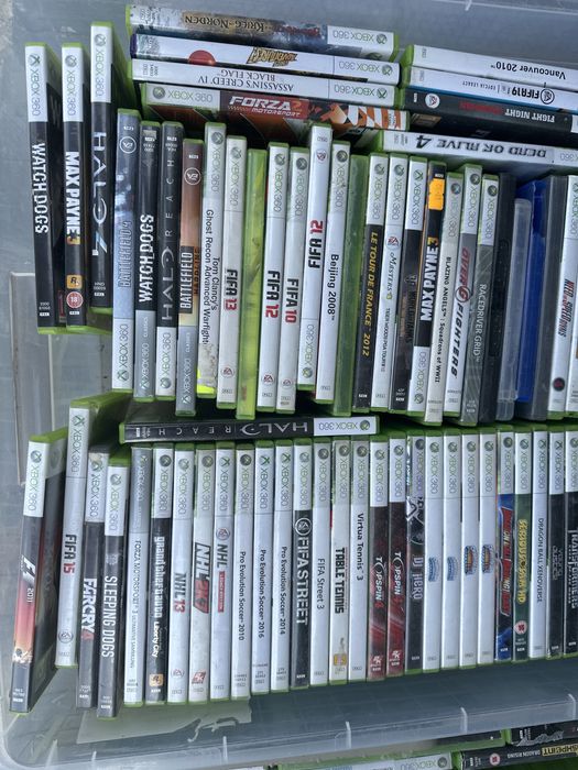 Gry Xbox 360 hity kinect dla dzieci 18+ fifa Różne ceny sprzedaż zamia