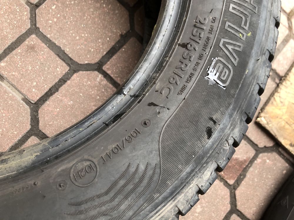 215/65/16C Dunlop 4 szt bus