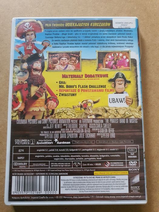 Piraci bajka DVD