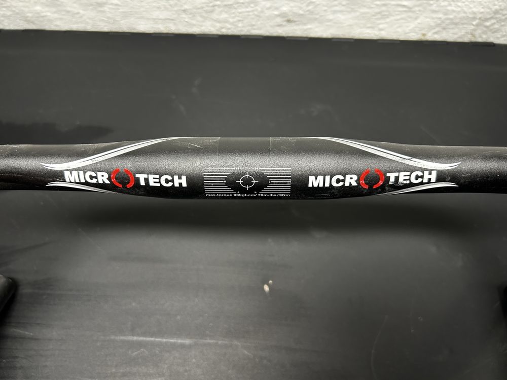 Kierownica gravel szosa ostre koło baranek Microtech