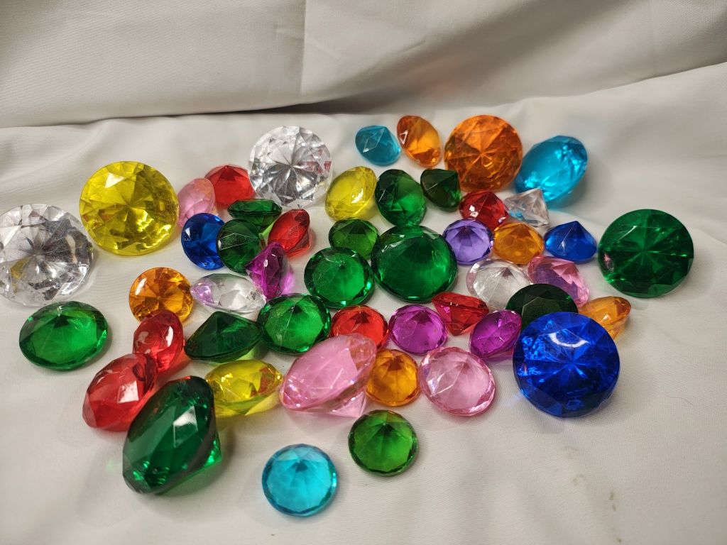 Zestaw diamentów 50 sztuk