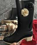 Kalosze  vintage CHANEL