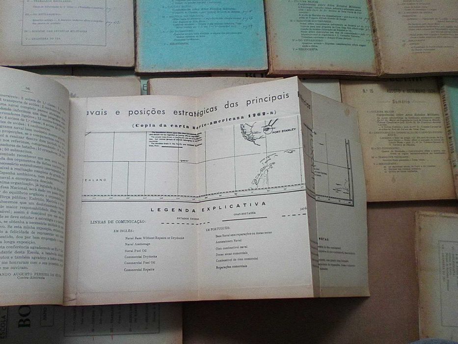 Boletim Escola Central Oficiais - Conjunto 25 volumes
