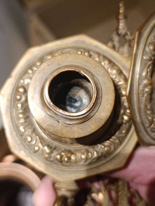 Бронзовый канделябр