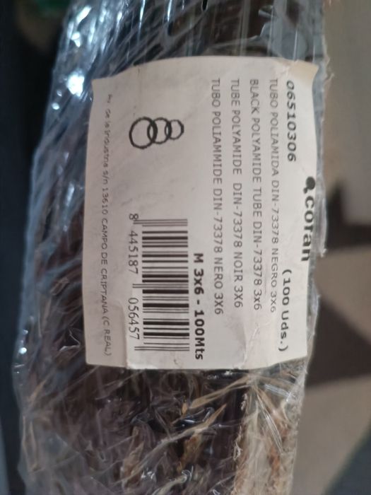 Przewód pneumatyczny rurka wąż din 73378 poliamid 3x6 kabel system