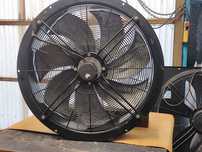 Caixa extrator ventilador industrial