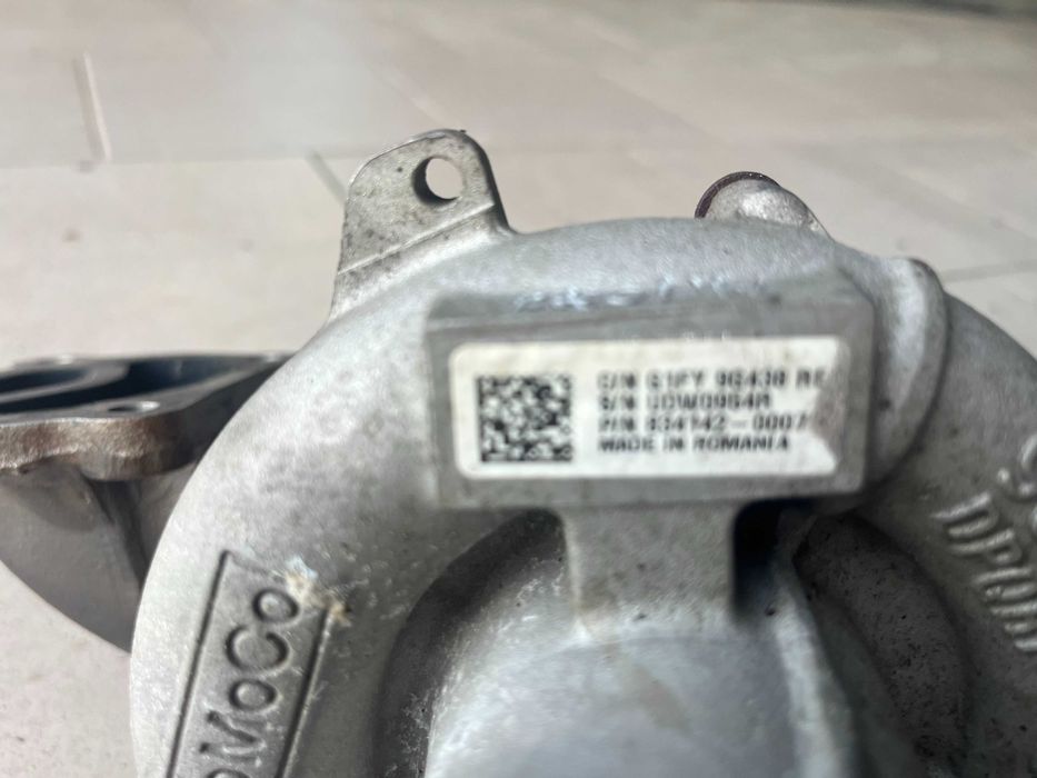 Turbosprężarka Ford Focus RS mk3 2.3 ecoboost