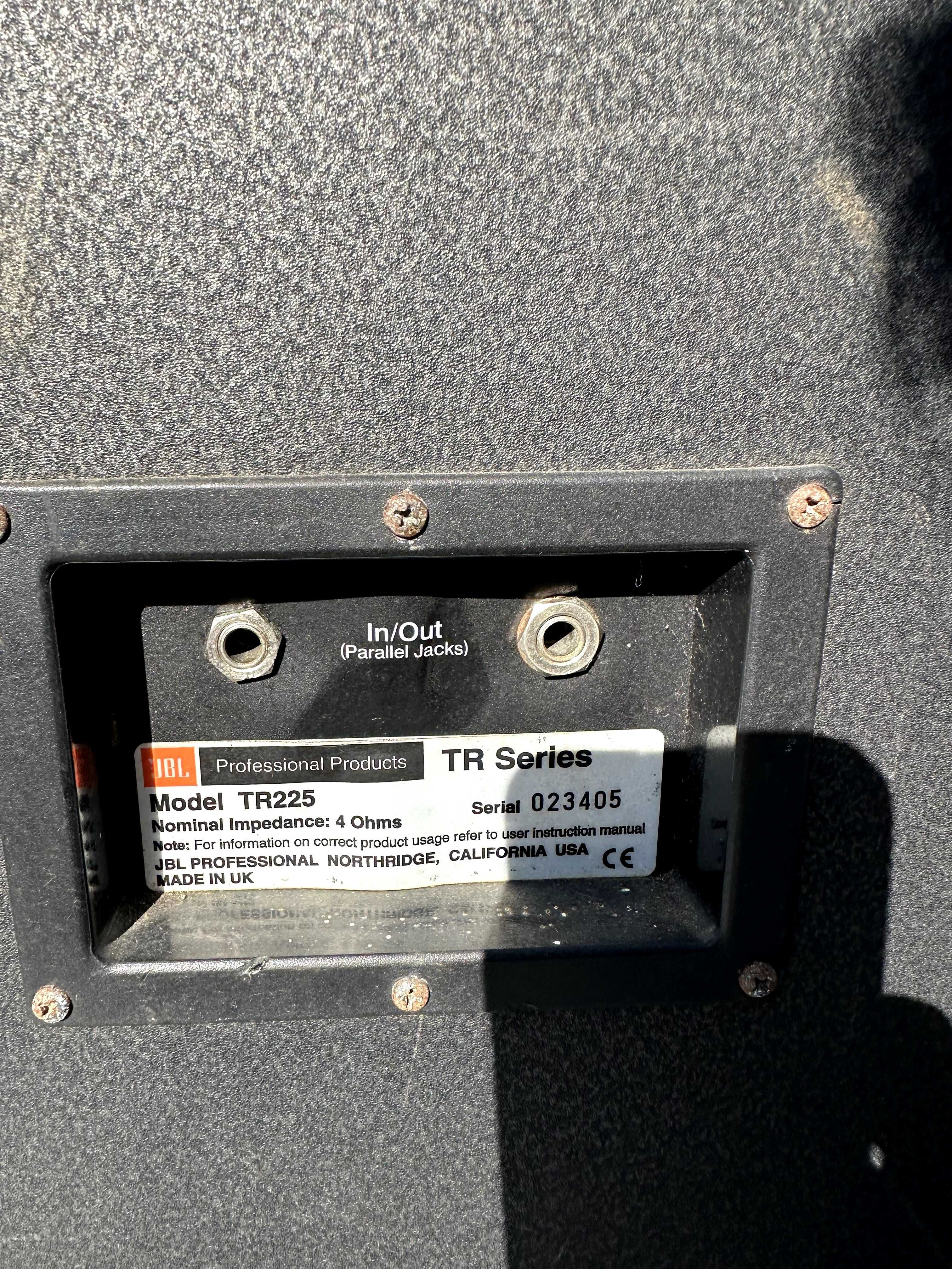 PA JBL TR225 / MS125S