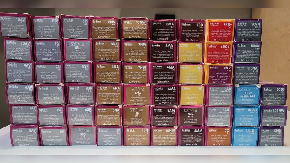 Zestaw farb Matrix SoColor. Nowe