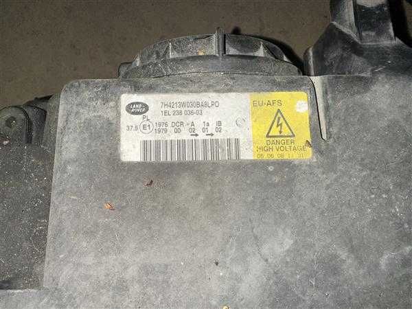 Range Rover L322 farol 2008 faróis grelha conjunto