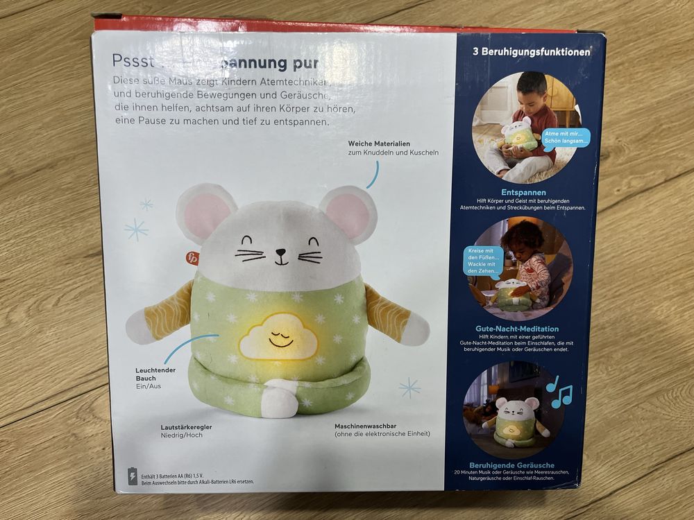Fisher Price Myszka do medytacji w języku niemieckim