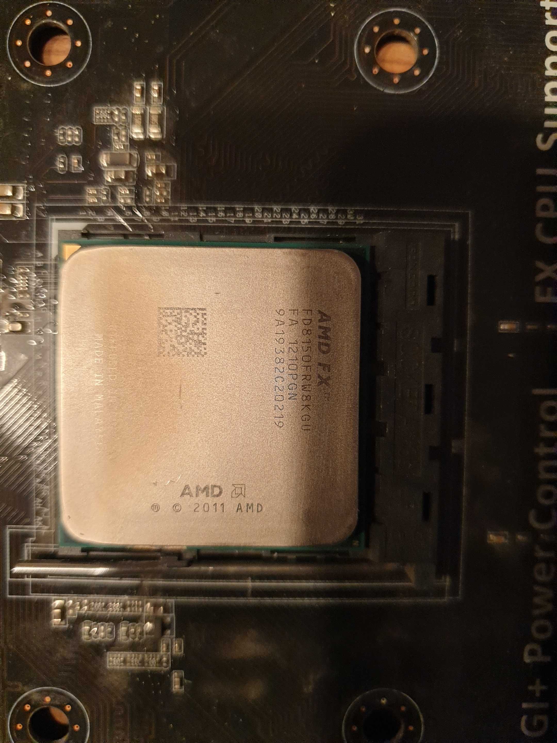 Asus M5A97 Evo r2.0, fx8150 uszkodzone