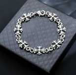 Браслет Chrome Hearts/браслет хпом хартс/браслет хром хартс з хрестами