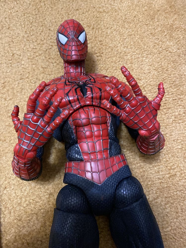 toy biz spider man 2003  людина павук фігурка 48 сантиметрів