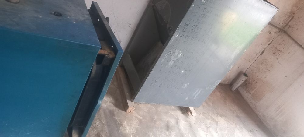 Części do pieca i nowy pojemnik