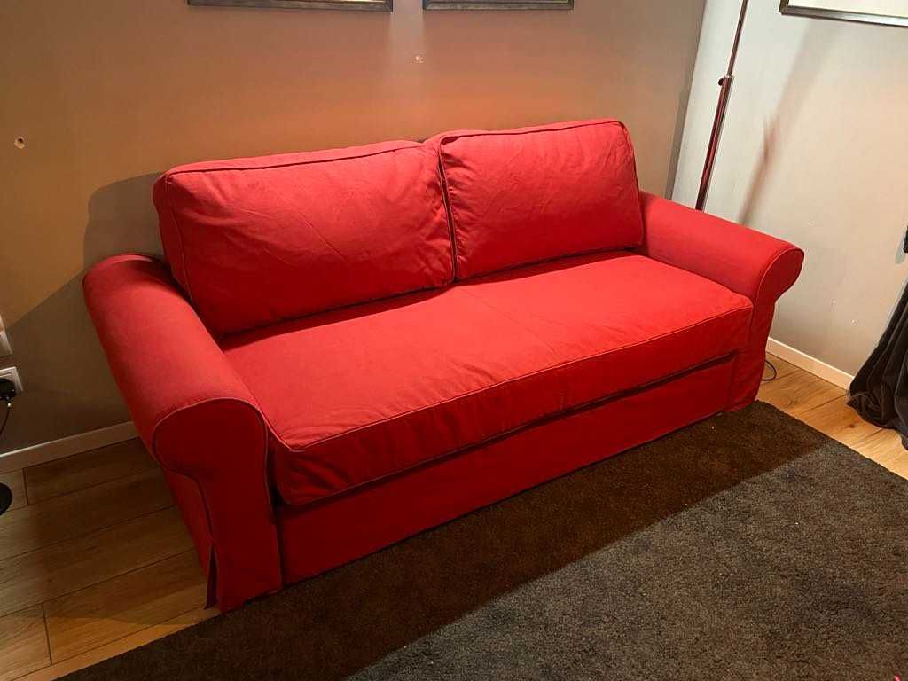 Sofa Ikea Backabro Trzyosobowa Rozkładana