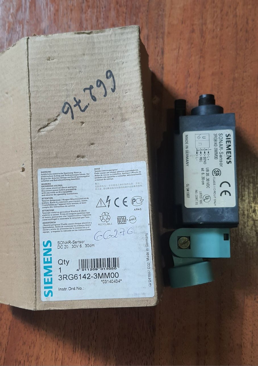 Ультразвуковой датчик Siemens Sonar-Sensor 3RG6142-3MM00