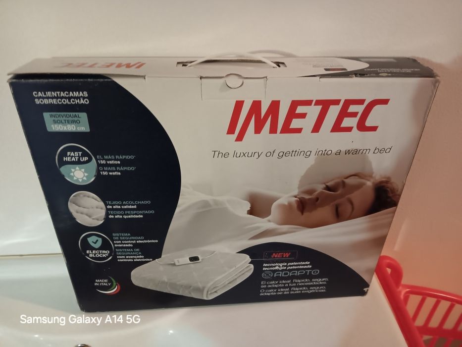 Cobertor elétrico Imetec