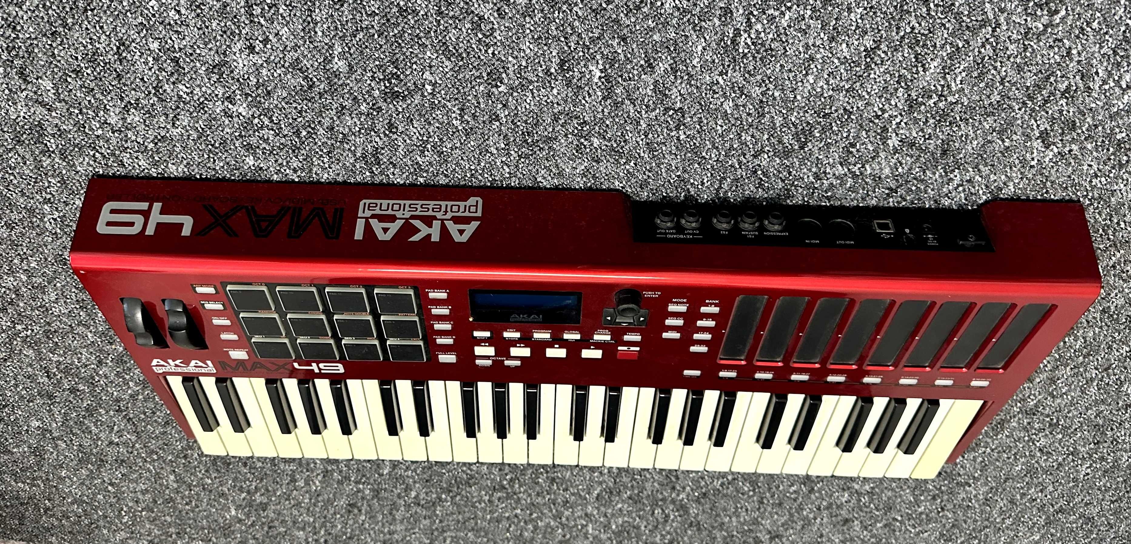 Akai Max49 klawiatura sterująca midi