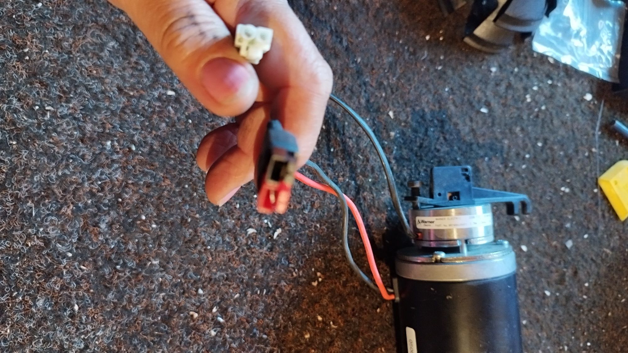 Silnik elektryczny z przekładnią Permobil 24V