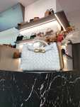 Сумка Bottega Veneta Small Andiamo White