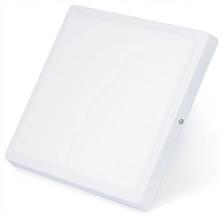 Plafon LED 24W ciepła 3000K 29cm biały lampa sufitowa panel natynkowy