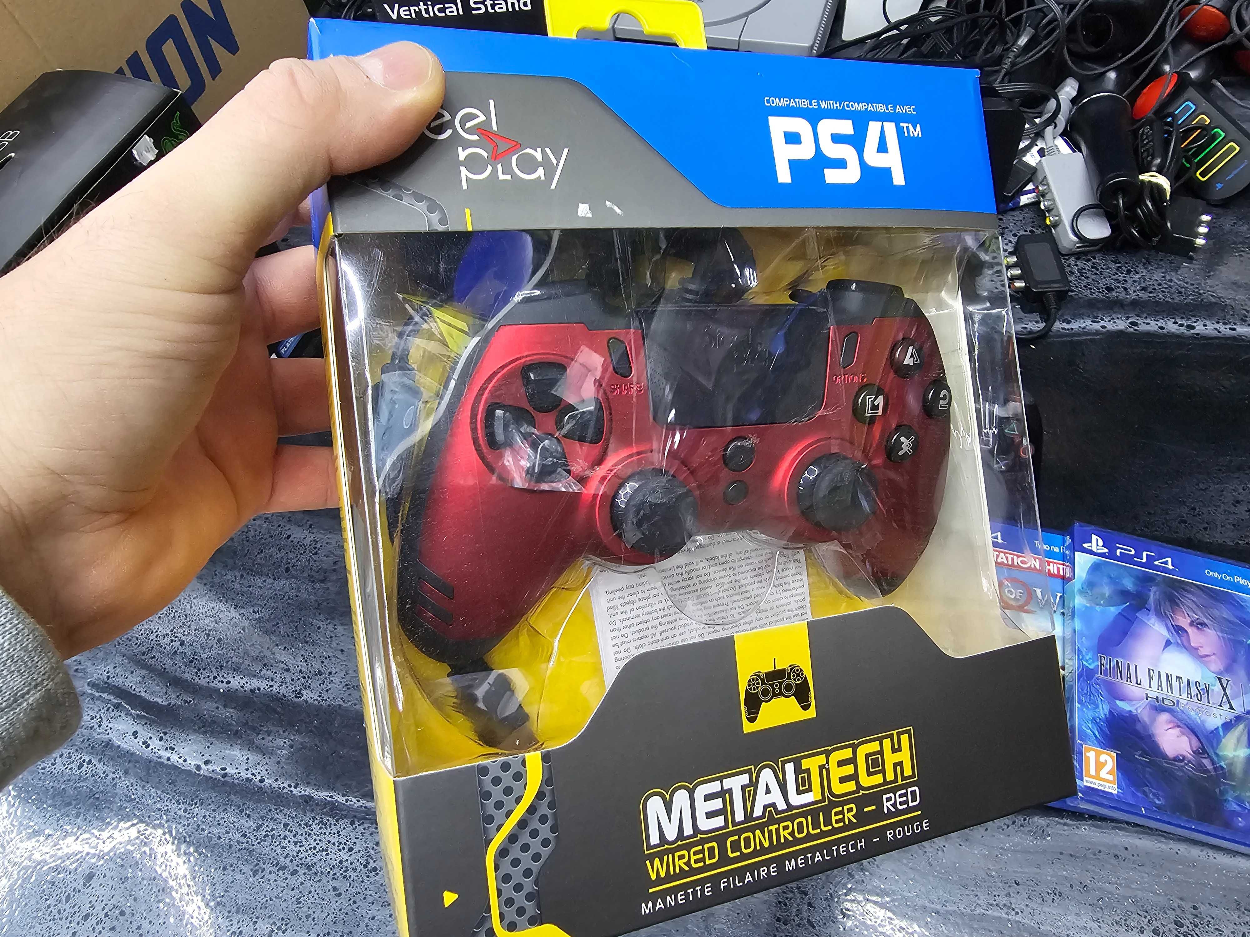 Konsola PS4 Playstation 4 SLIM 1TB + 2 pady 4 gry ładowarka GW6 SKLEP