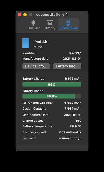 iPad Air 4 gen. | 64 GB | WiFi | Space Gray + etui smart folio