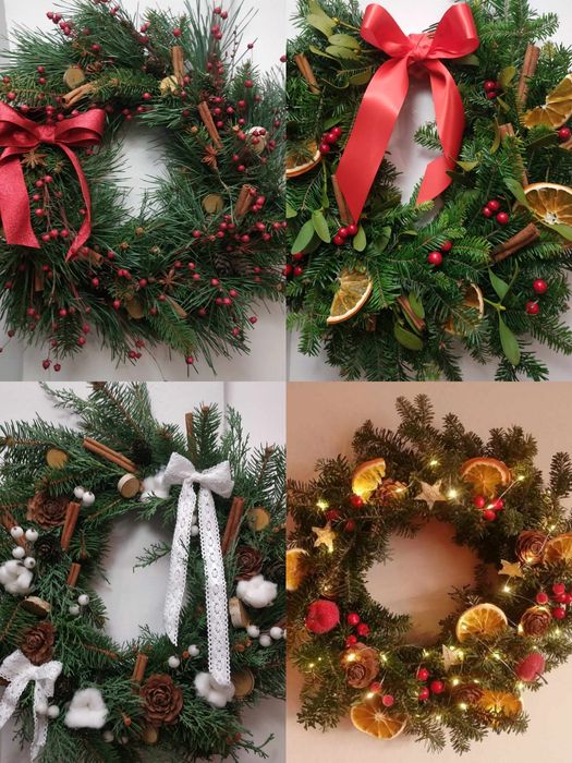 Wianek świąteczny/zimowy