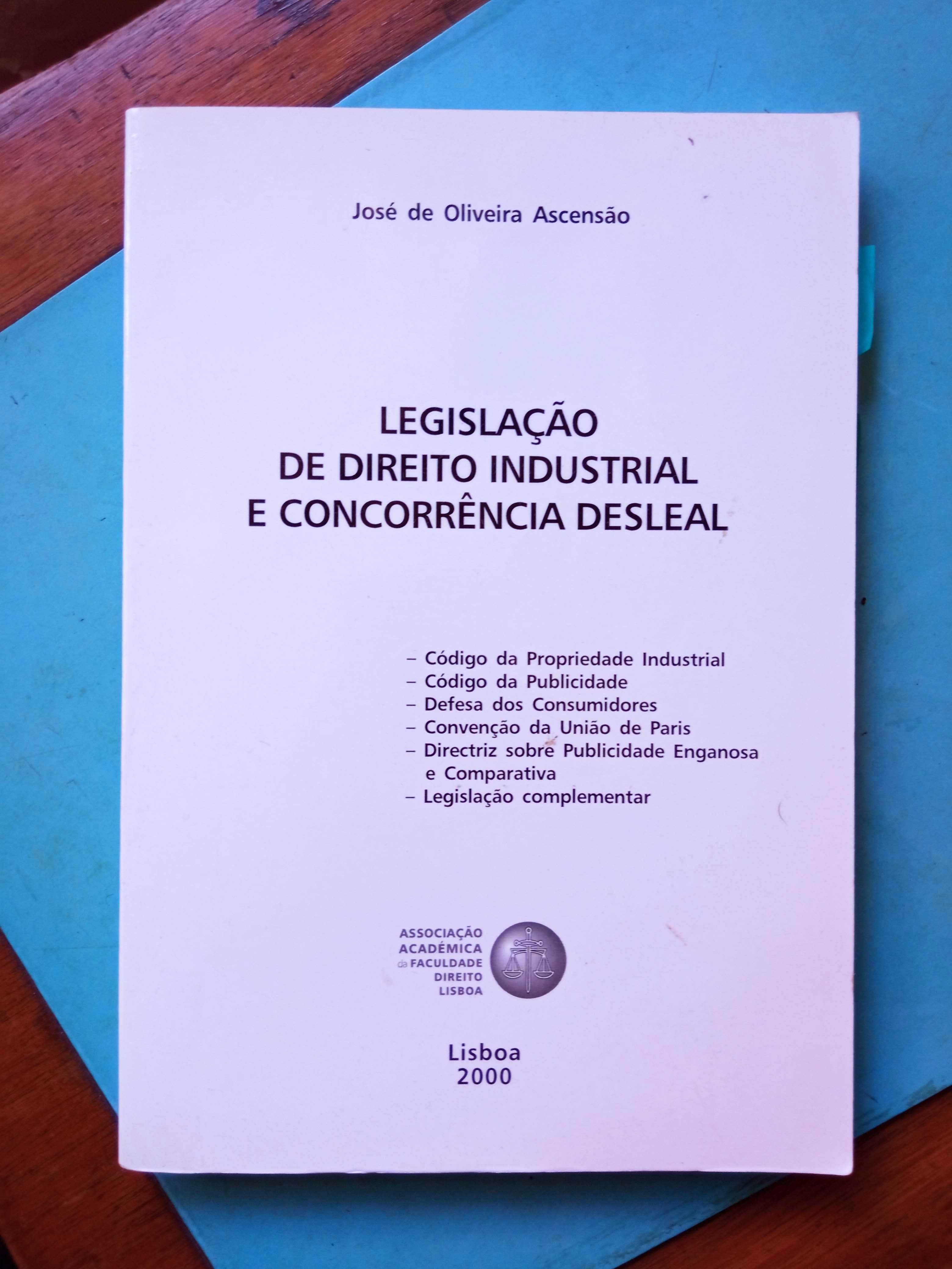 Legislação de Direito Industrial e Concorrência Desleal