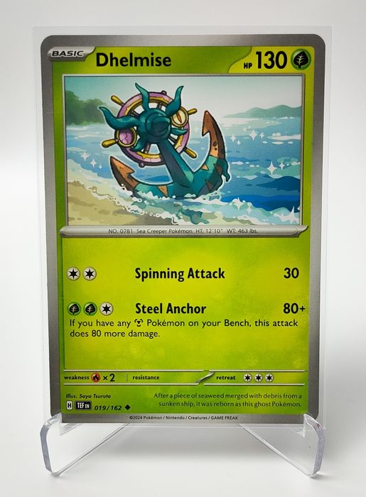 Dhelmise 019/162 karta pokemon Temporal Forces